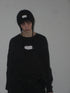 nyke × MINE × Cycle THROW UP LONG SLEEVE TEE -BLACK-